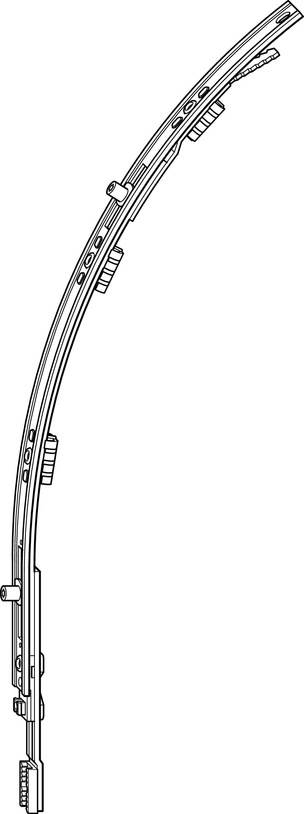 PROLONGADOR CIER.CENT.1/2 PTO CREM.601-1300NT 2E