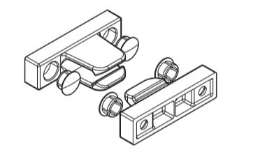 PESTILLO CLICK PFOLD R01.1 PLATA