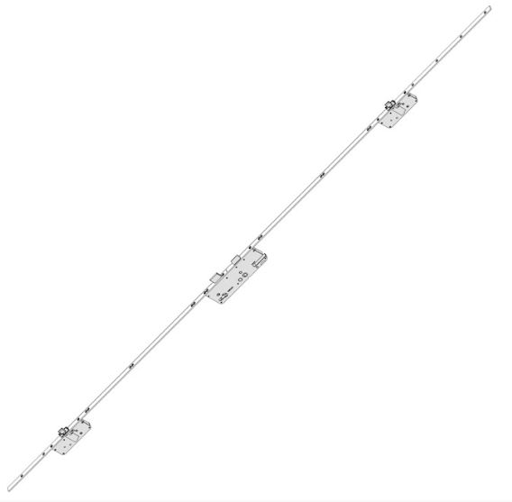 CERRADURA TANDEO C600 3592P8 2200F3X16SIL 2A 0203