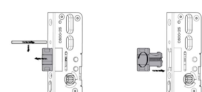 CERRADURA BULONES C600 2592P8 2200F2X16SIL4V 22225
