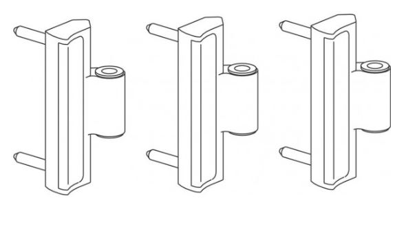 SOPORTE HOJA 20MM S25 PFOLD R05.3 3UND.BRONCE