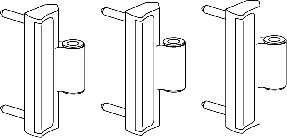 SOPORTE HOJA 20MM S25 PFOLD R01.1 3UND.PLATA