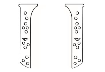 SUPLEMENTO SOPORTE CARROS BRONCE 6MM R05.3