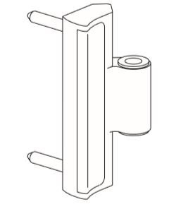 SOPORTE HOJA 30MM S25 PFOLD R04.4 3UND.MARRON