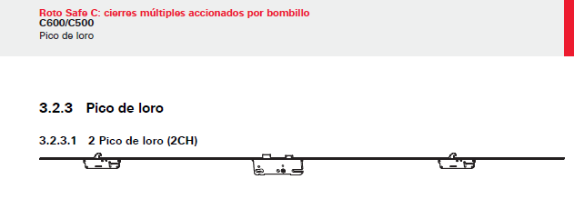 CERRADURA C600 3592P8 2200F3X16SIL 2CH 0203