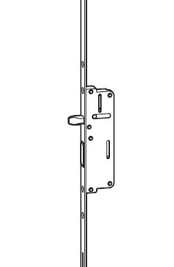 CERRADURA C600 PEST.RECTOS 4092P8 2200F3x16SIL 2CB