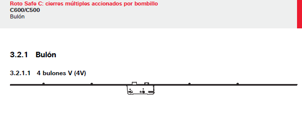 CERRADURA  C600 5092P8 2200F2x16SIL 4V 2225