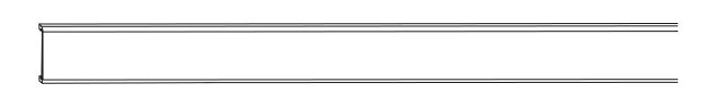 EMBELLECEDOR GUIA SUPERIOR ALV 6070 GRIS