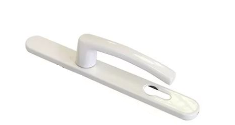 MANILLA 1CARA EXT.DOOR 92/8 30MM R072 BLANCO
