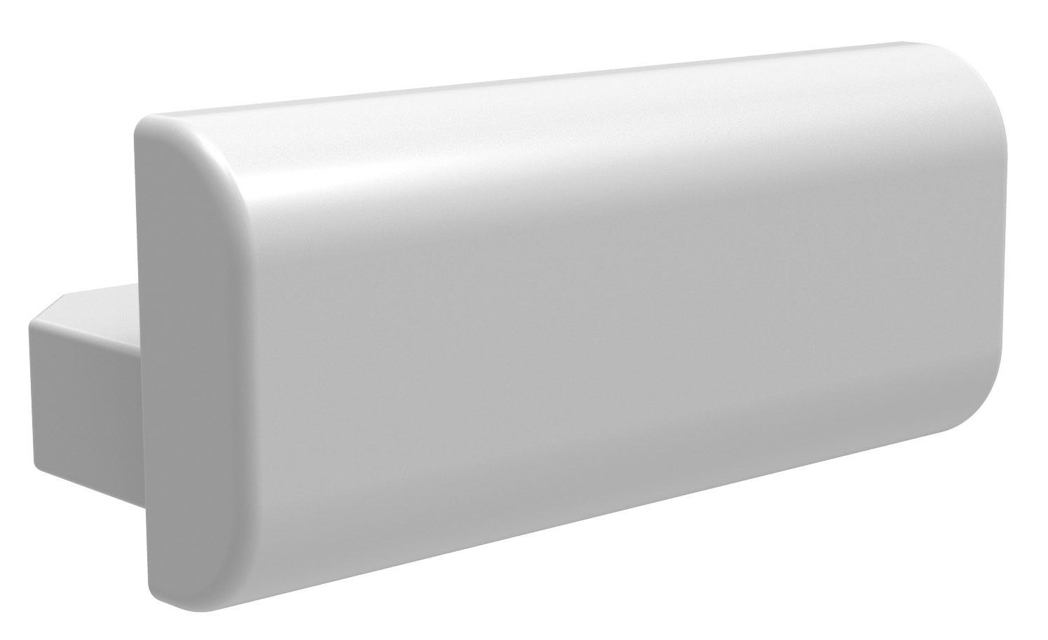 REMATE PARA PERFIL 51x21 mm BLANCO