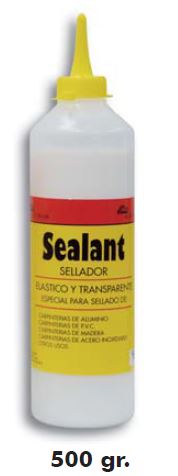 SELLADOR SEALANT BOTELLA 500gr. TRANSPARENTE