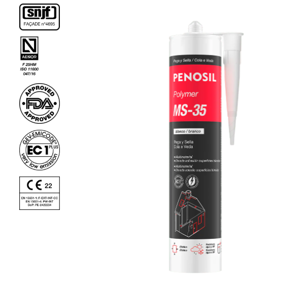 OLIVE MS-35  SELLANTE HÍBRIDO NEGRO 300ml