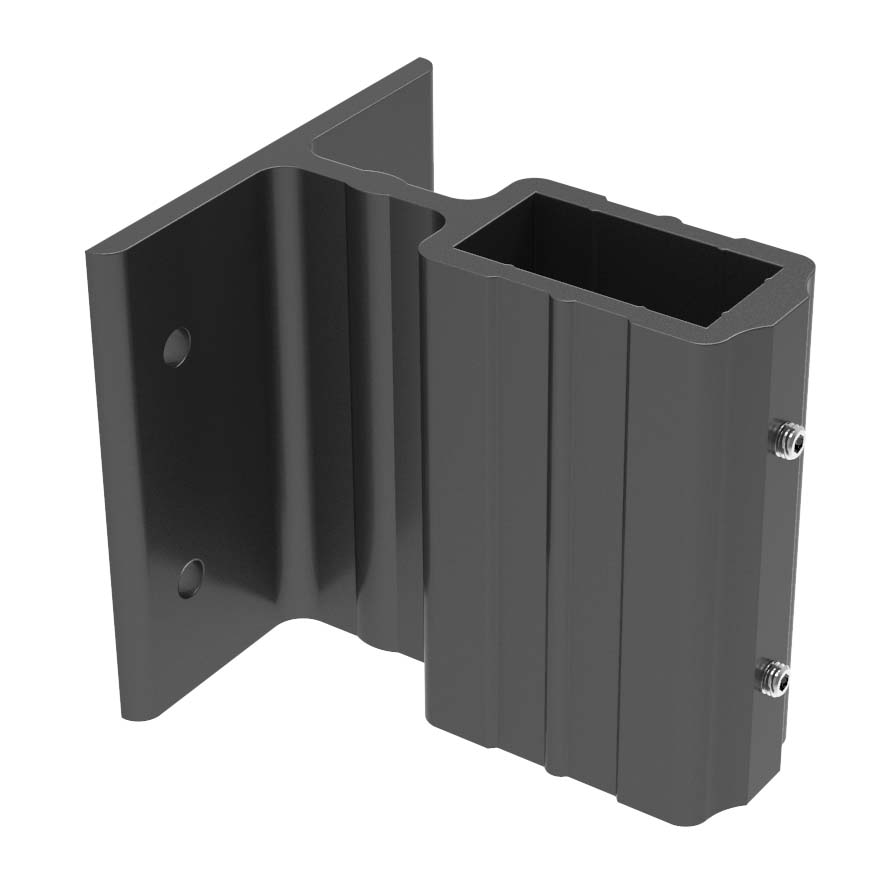 SOPORTE ALUMINIO PARA TUBO DE 40 X 20 RAL