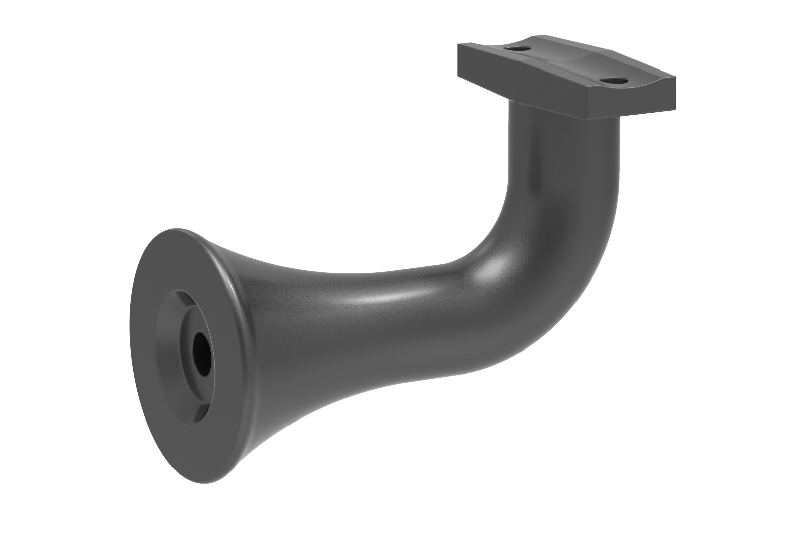 SOPORTE PASAMANOS S/ANODIZAR