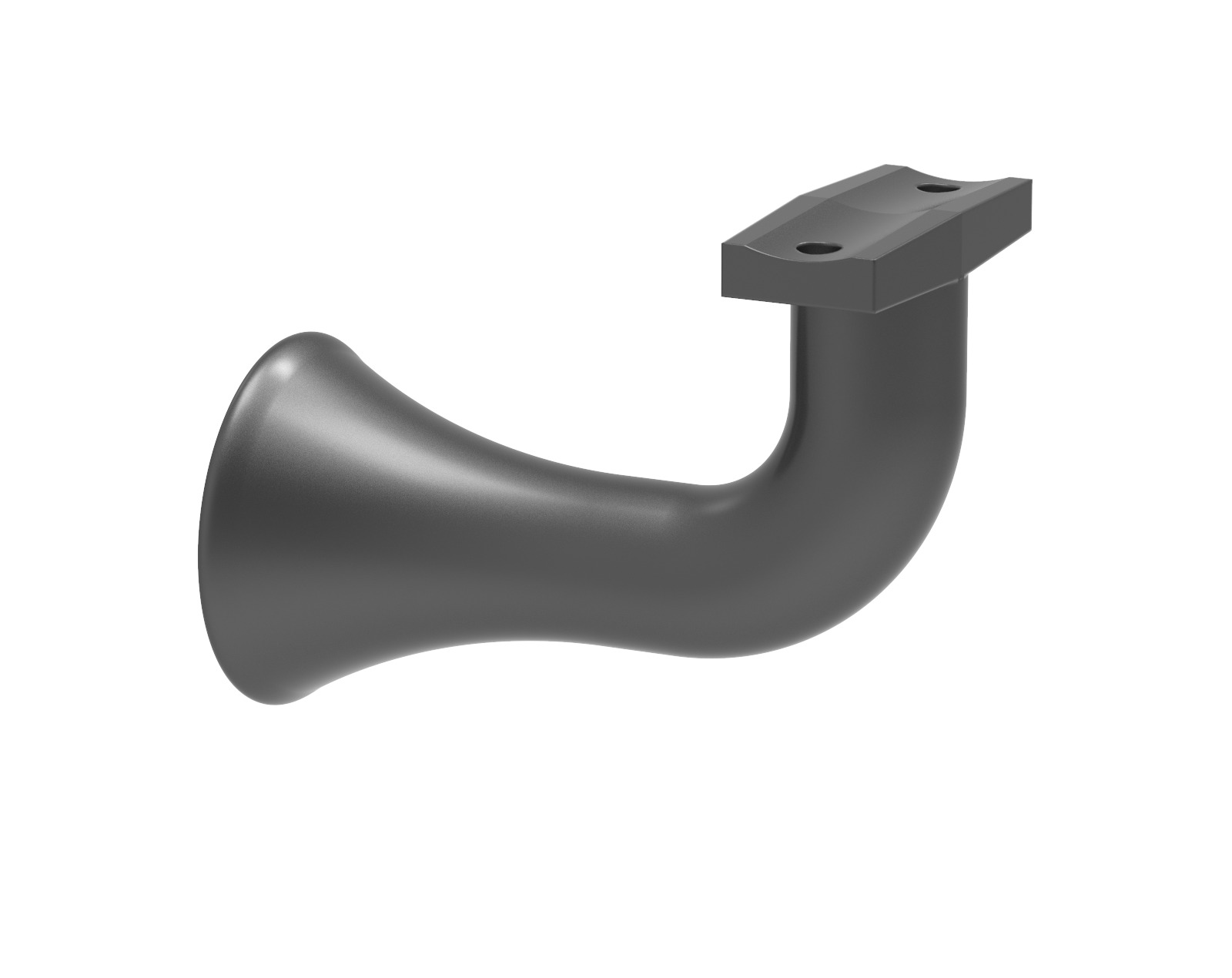 SOPORTE PASAMANOS S/ANODIZAR