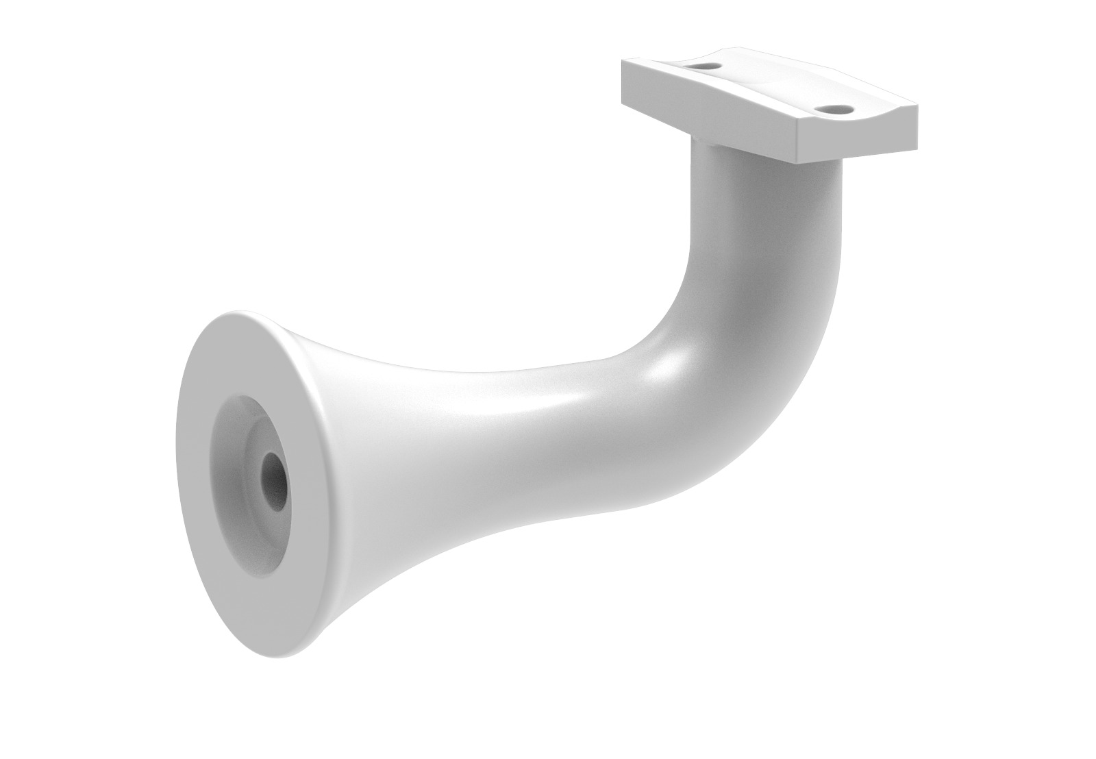 SOPORTE PASAMANOS BLANCO