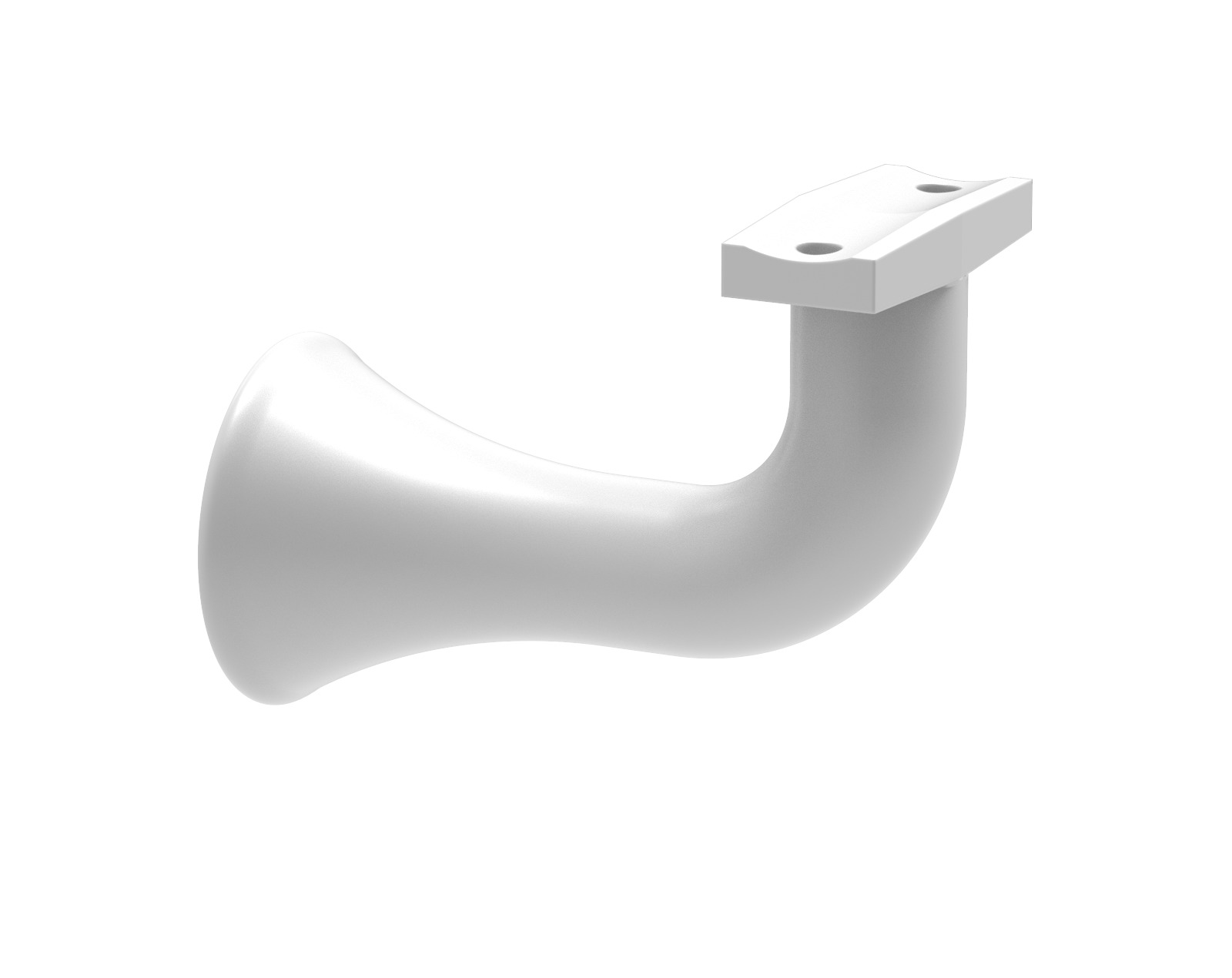 SOPORTE PASAMANOS BLANCO