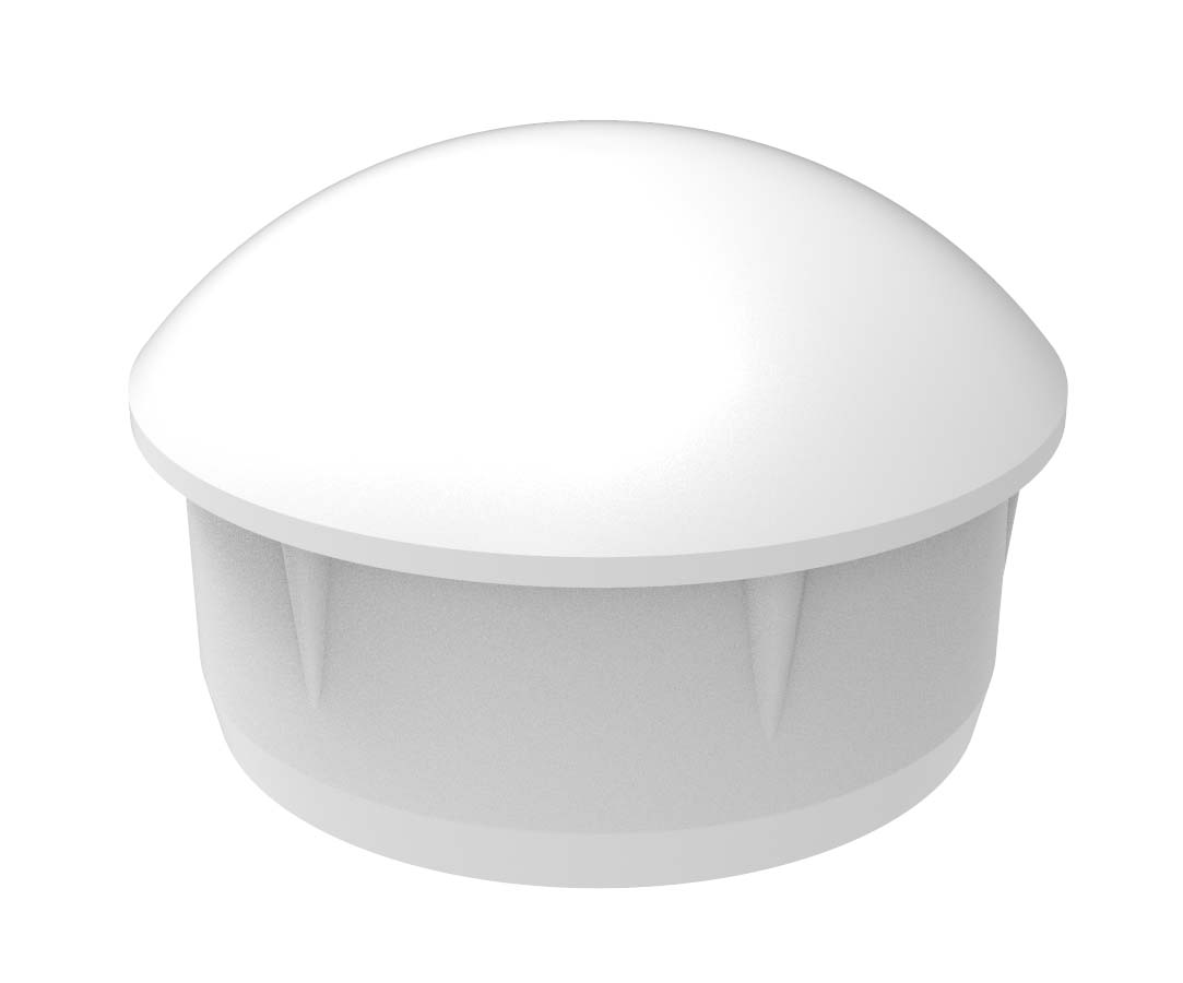 TAPA ALUMINIO TUBO REDONDO 50 Ø LACADO RAL
