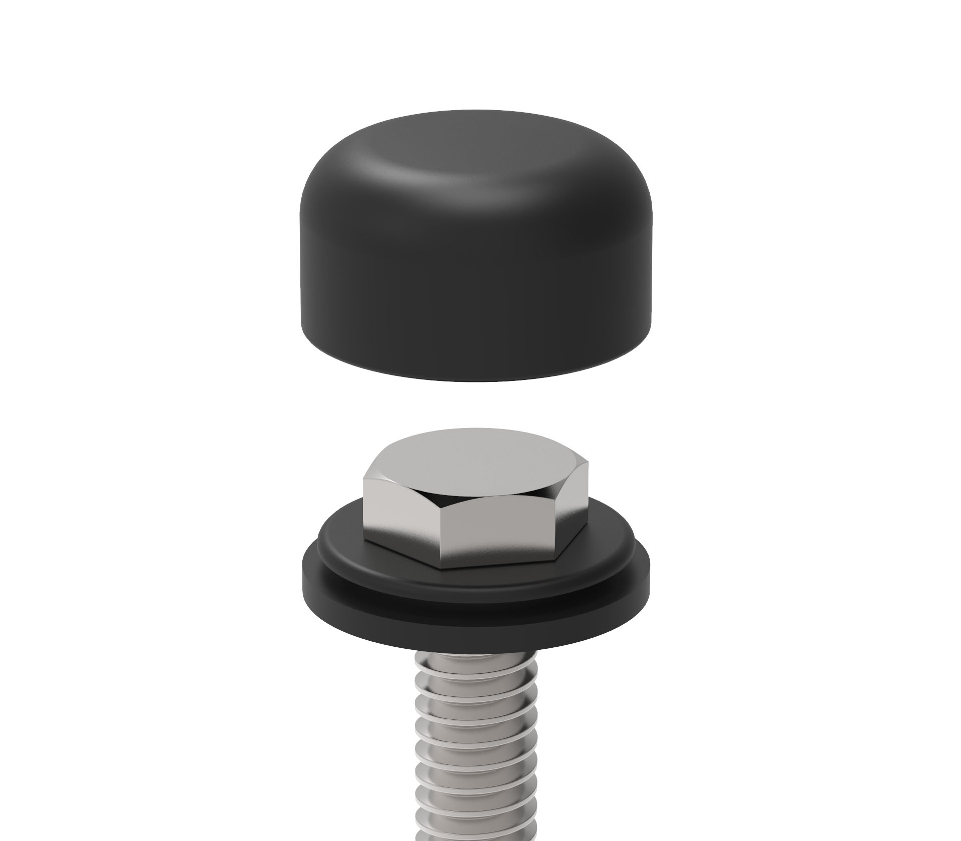 TAPA CUBRE CABEZAS TORNILLO NEGRO
