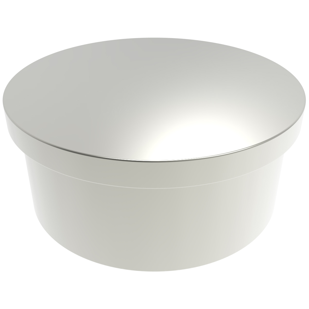 TAPA TUBO TIRADOR APOLO RED.40 PLATA