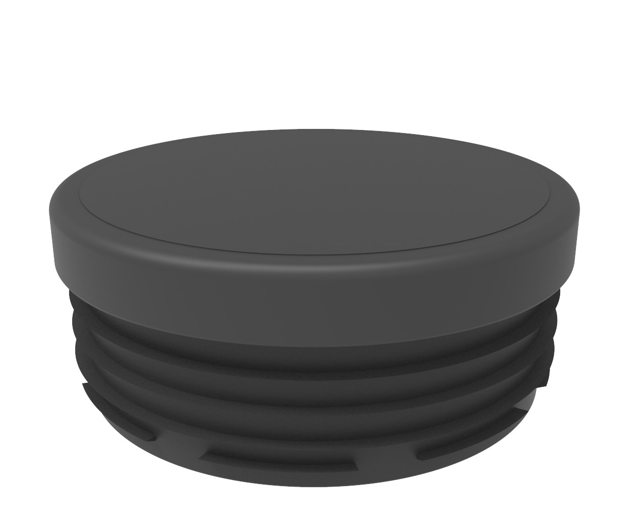 TAPA REDONDA DE 50 Ø NEGRO