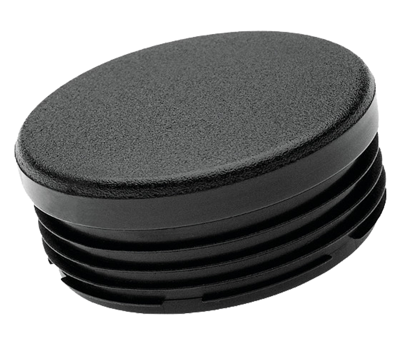 TAPA TUBO REDONDA 20 X 60 NEGRO