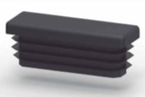 TAPA TUBO 30X15 NEGRO