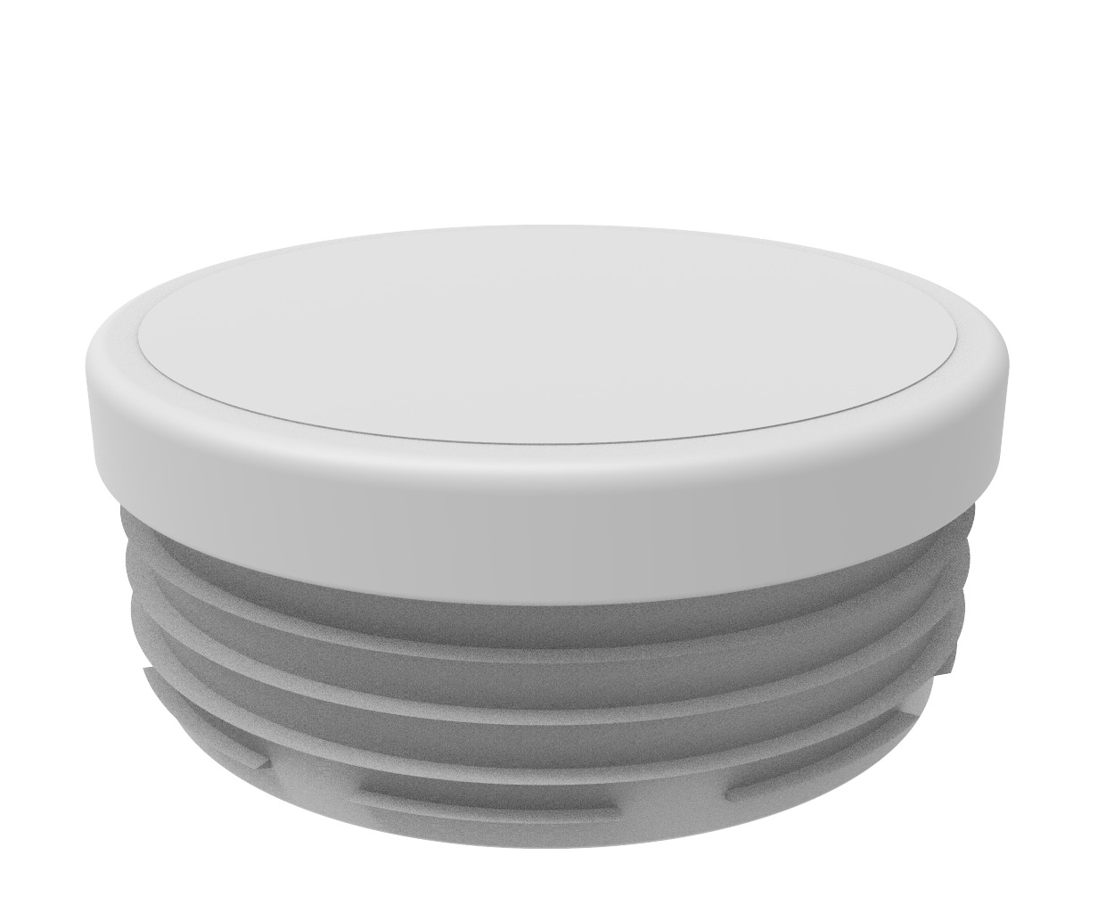 TAPA REDONDA DE 40 Ø BLANCO