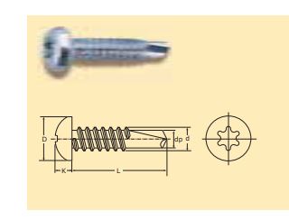 TORN. 3.5 X 9.5 PLATA DIN A85T TORX