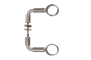 SOPORTE PASANTE TIRADOR DOBLE T40 JULCAR