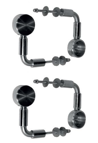 JGO.TIRADOR T40 INOX DOBLE DESPLAZADO