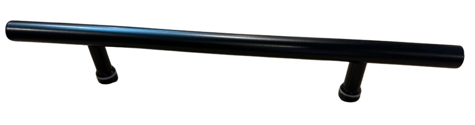 TIRADOR TORREON RECTO 500 Ø25 NEGRO EJES 300