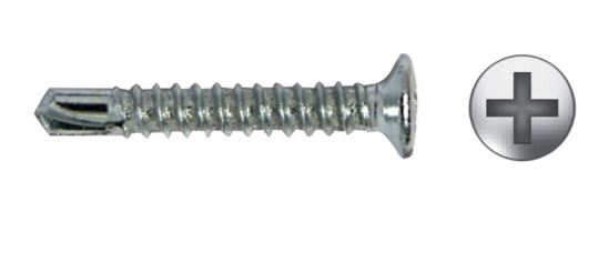 TORN. PVC 3.9 X 25 PVS CELO ZINCADO