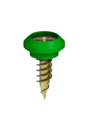 TORNILLO PARA GUIA PVC 4 X 12 VERDE RD-5