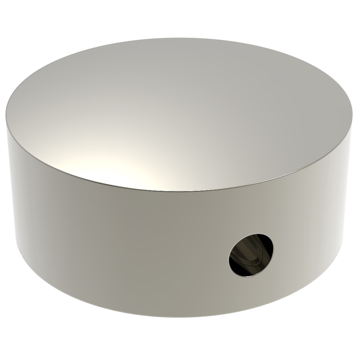 TUERCA ALUMINIO TIRADOR APOLO M-8 INOX