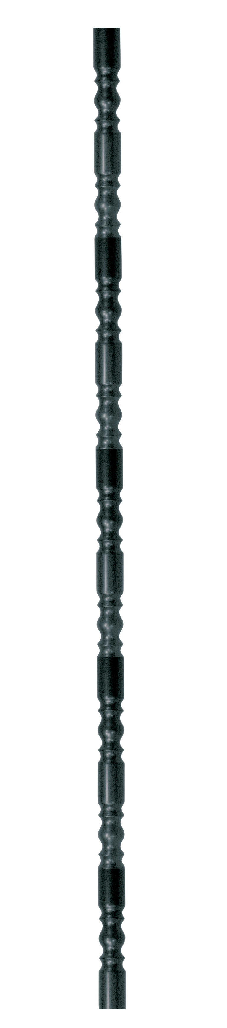 TUBO ALUM.TORNEADO 1600 NIZA NEGRO