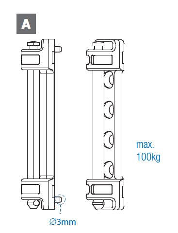 SOPORTE COMPAS VORNE S-3