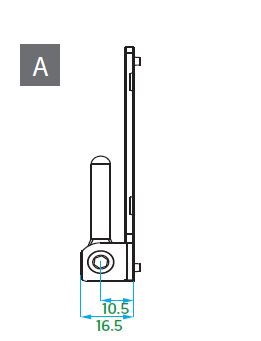 PERNIO ANGULAR VORNE S-3 3DV 100 kg
