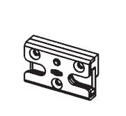 CERRADERO SEG.VORNE EJE 13MM PVC SCHÜCO Si 82