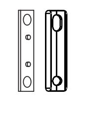 SOPORTE CERRADERO CORREDERA NYLON VORNE