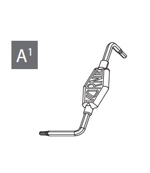 LLAVE VORNE REGULACIÓN BULON  (4 mm)