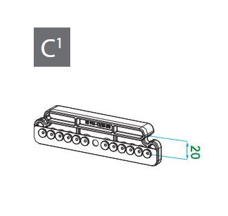 PLANTILLA VORNE PARA MARCO 12/20 Ø3mm