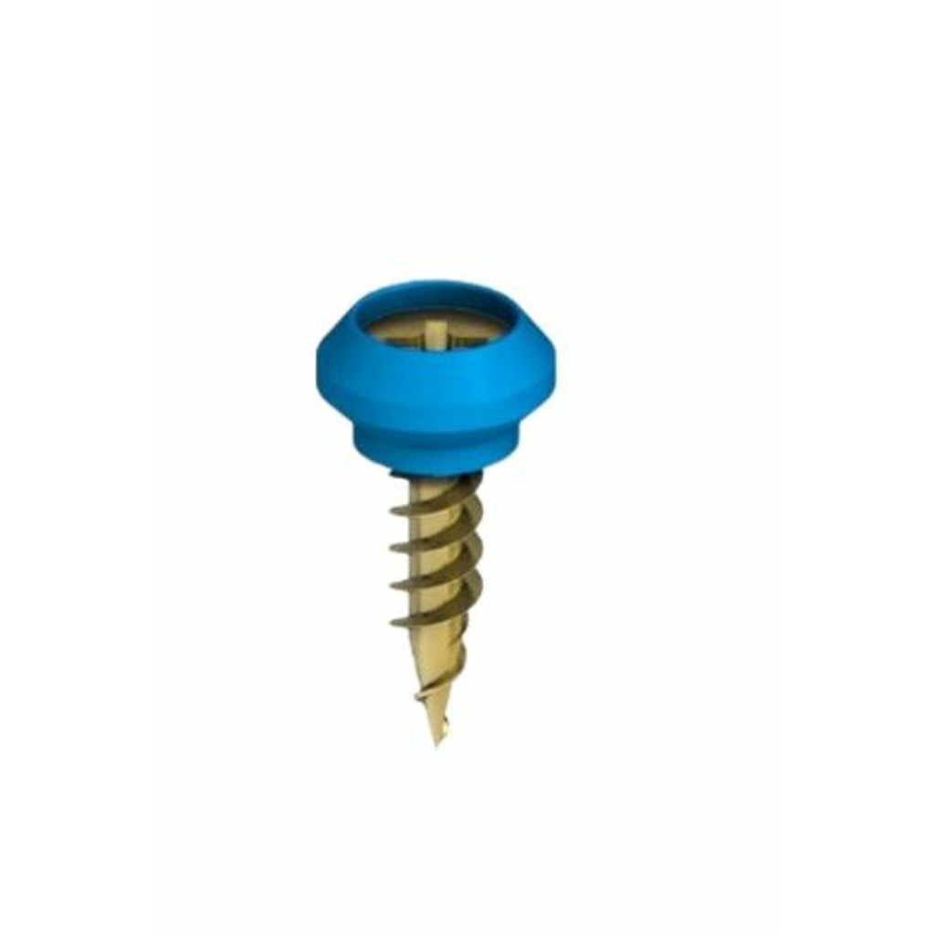 TORNILLO PVC GUIA 4,2X10 AZUL RD-4  TORNILLO PVC GUIA 4,2X10 AZUL RD-4