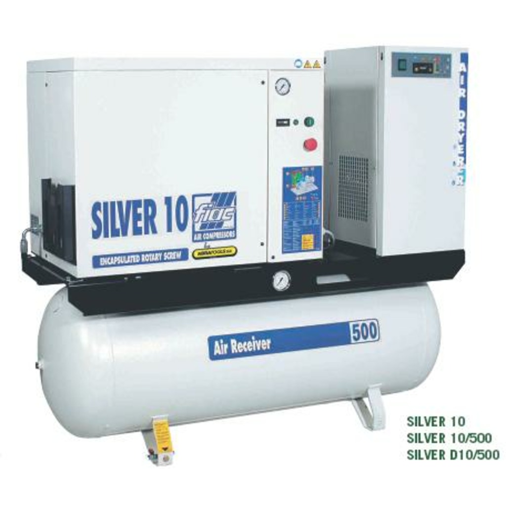 COMPRESOR ROTATIVO INSONORIZADO D10/500