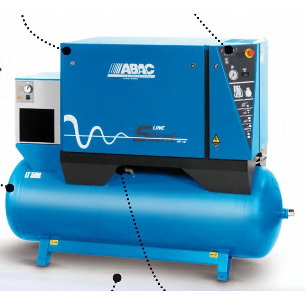 COMPRESOR B 7000-LN-500/10 Y/D400V.DRYER