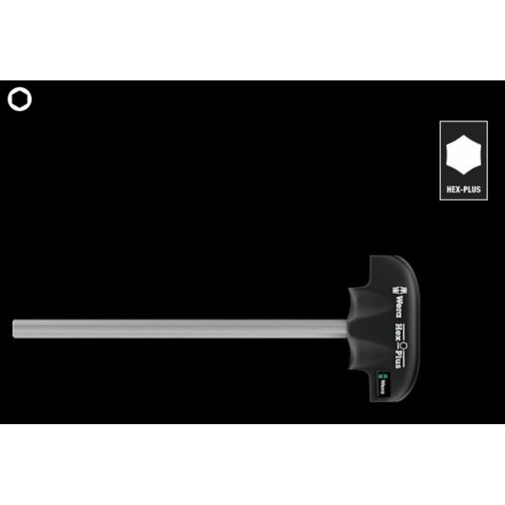 LLAVE ALLEN WERA T 454 HEX. MANGO 6X100  LLAVE ALLEN WERA T 454 HEX. MANGO 6X100