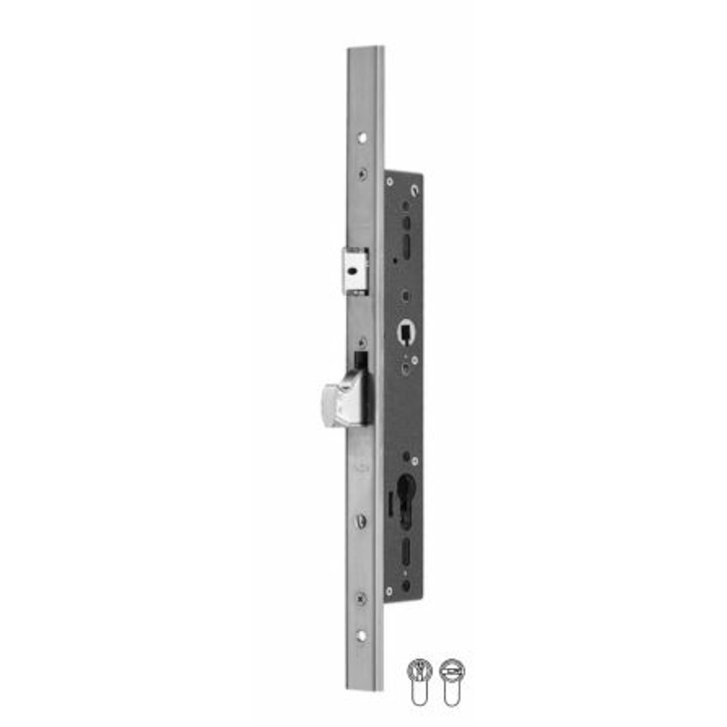 CERRADURA ISEO MULTIBLINDO PALANCA/RESBA E-35 "U"  CERRADURA ISEO MULTIBLINDO PALANCA/RESBA E-35 "U"