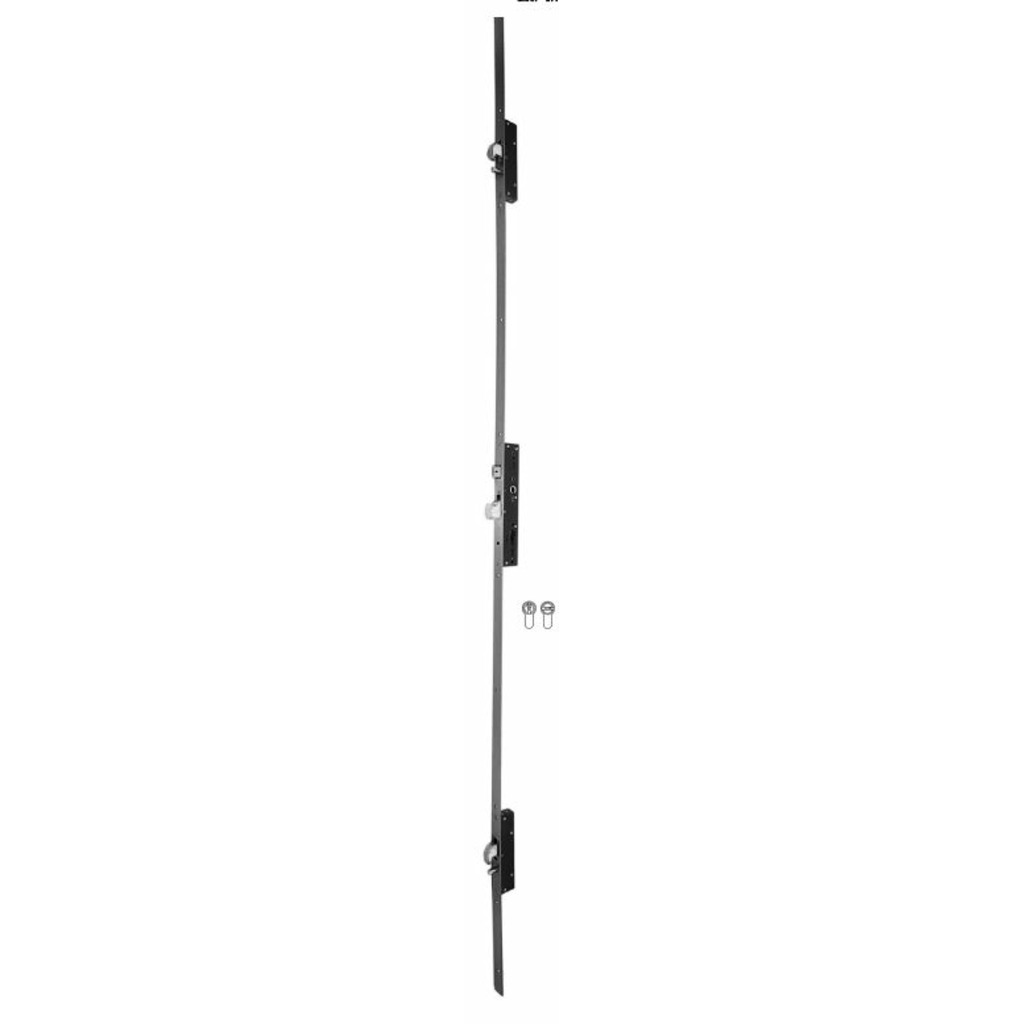 CERRADURA ISEO MULTIBLINDO E-65 FRENTE PLANO  CERRADURA ISEO MULTIBLINDO E-65 FRENTE PLANO