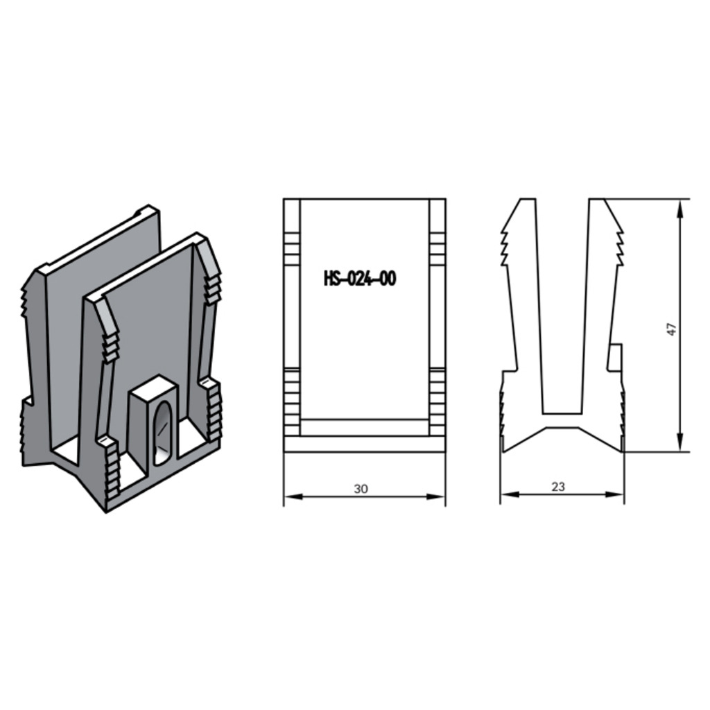 GUIA PLETINA UNION CARROS CAMARA 30