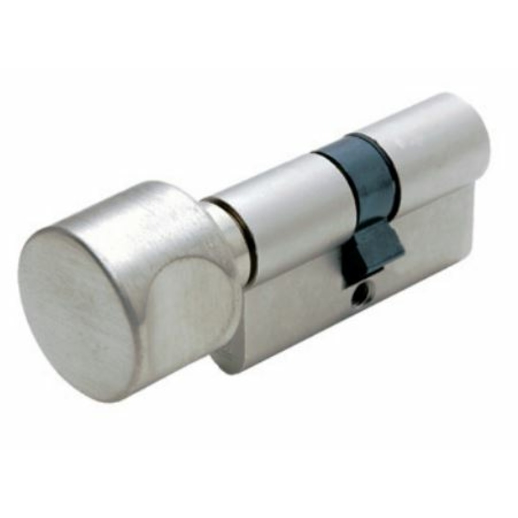 BOMBILLO ISEO R6 POMO REDONDO 55+55 NIQUEL